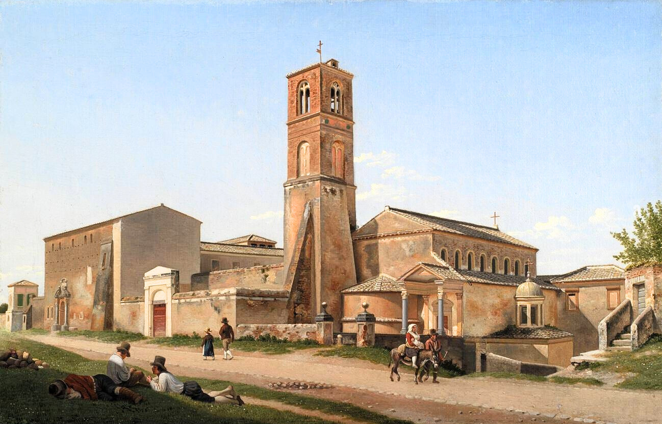 De basiliek Sant’Agnese fuori le Mura aan de Via Nomentana