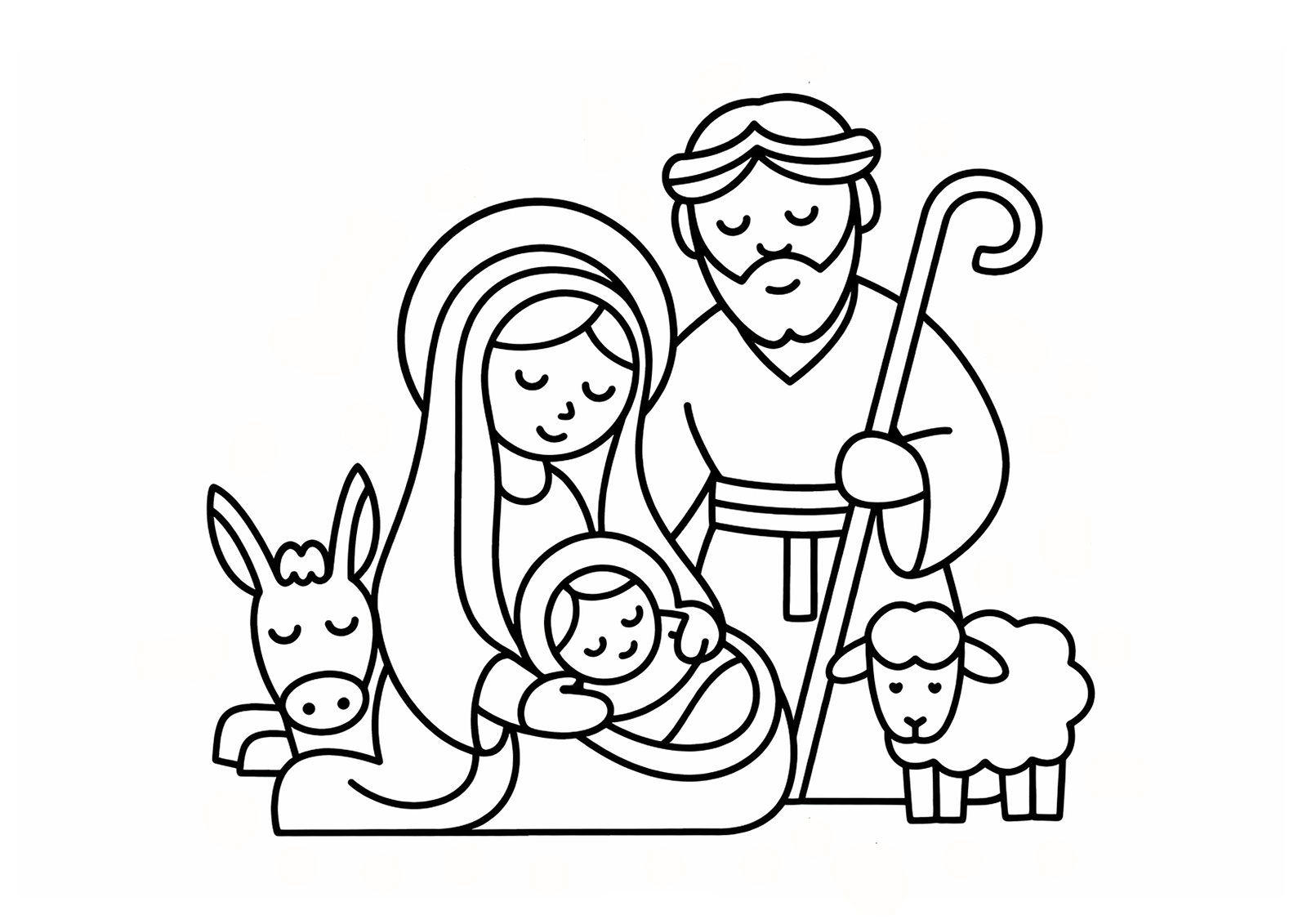 Kerstmis — de kerstkribbe