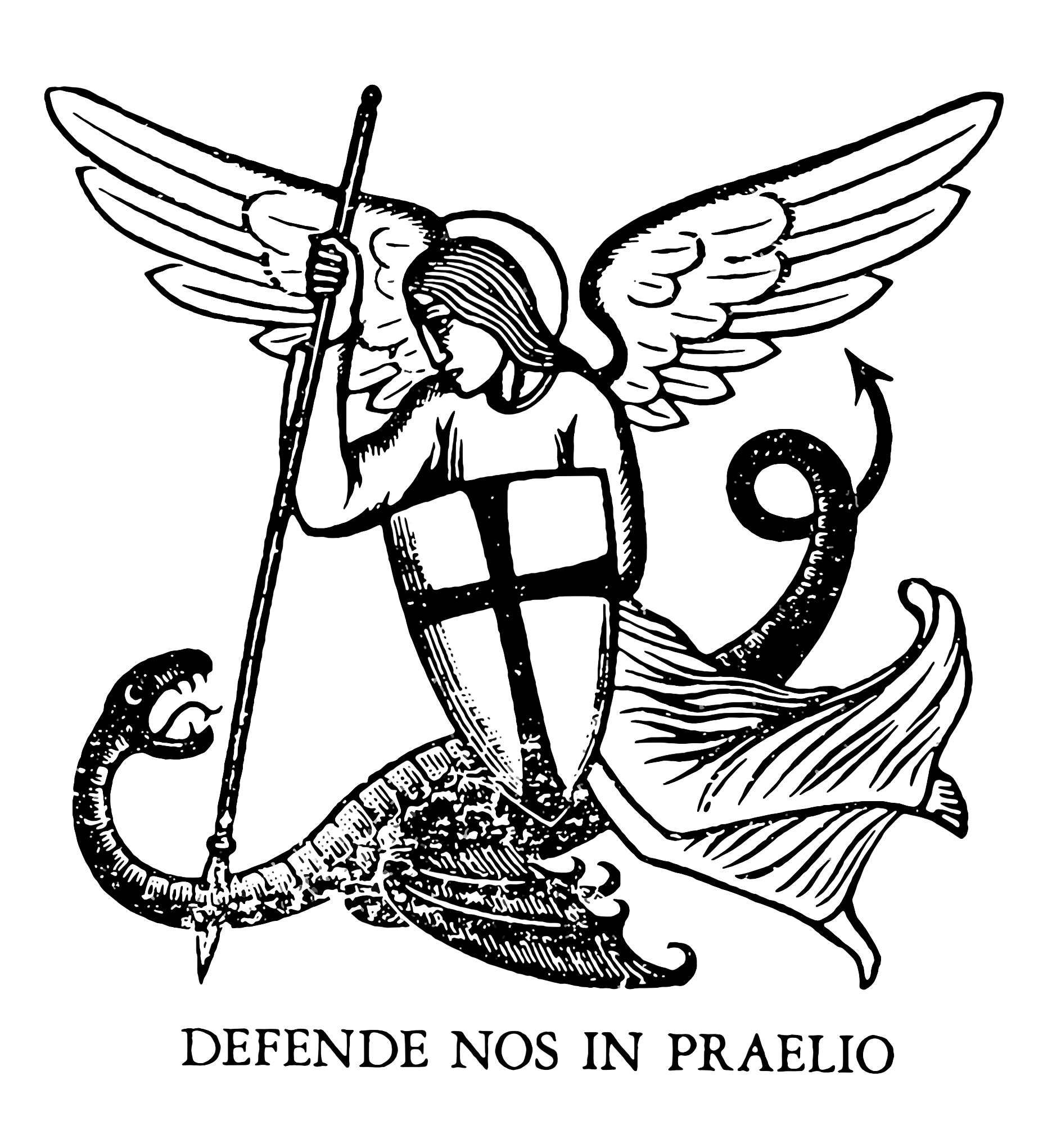 Defende nos in praelio — Sancte Michael Archangele