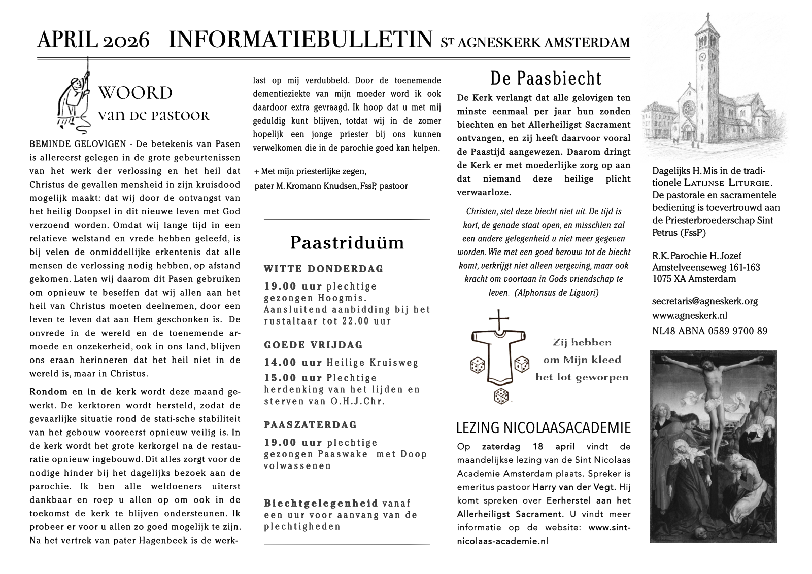Parochienieuws april 2026