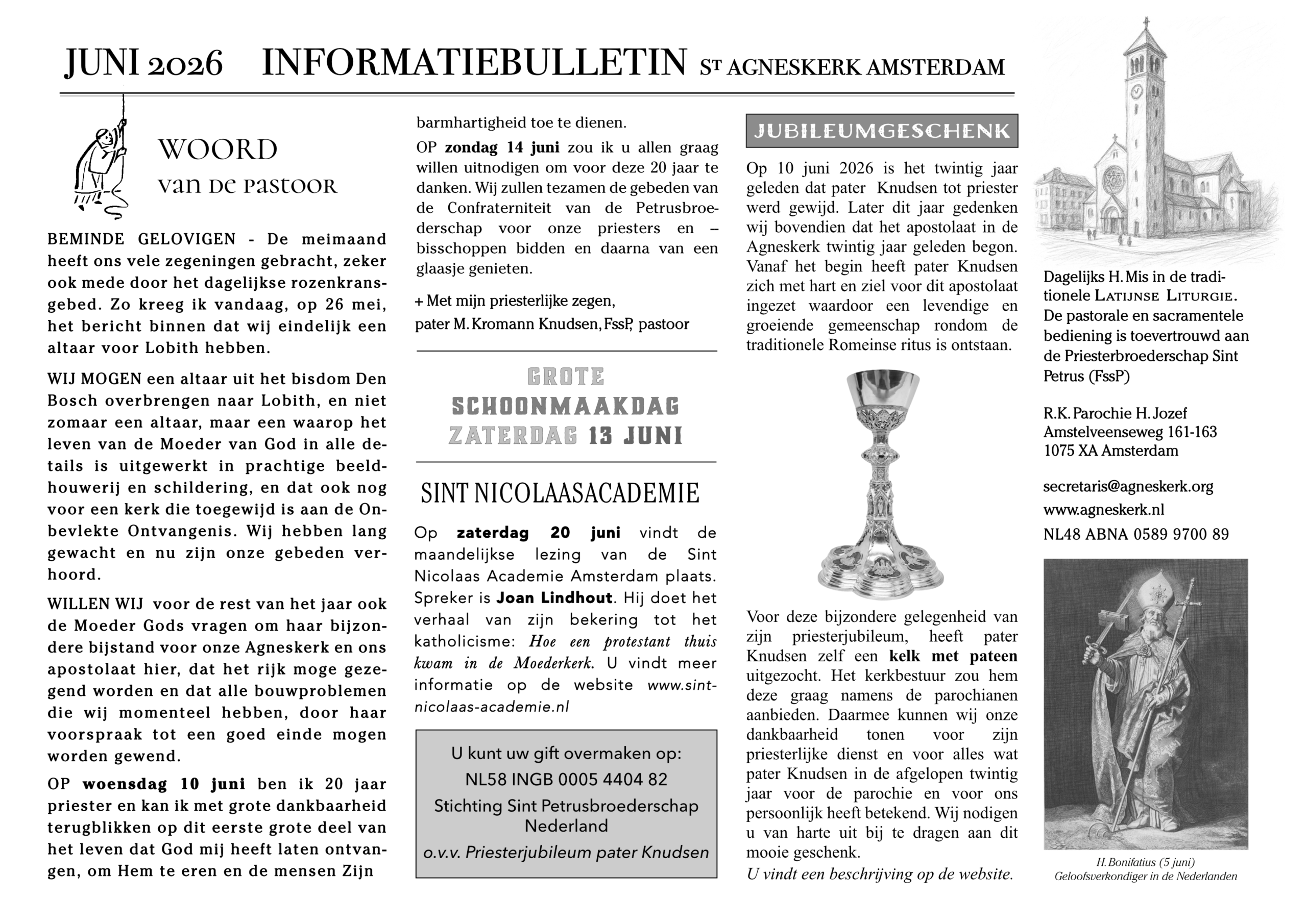 Parochienieuws juni 2026