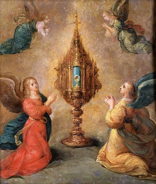 Aanbidding van het Allerheiligst Sacrament