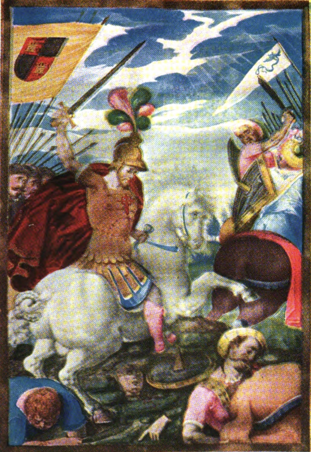 De heilige Jacobus als Santiago Matamoros