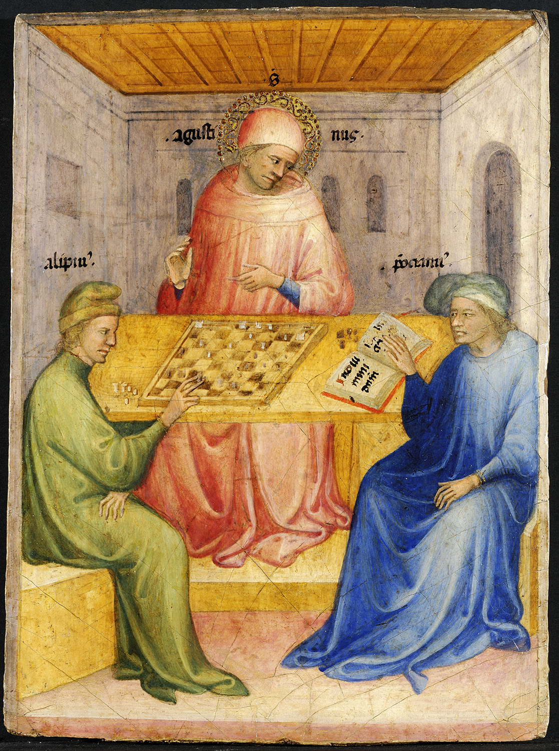 Ponticianus vertelt Augustinus en Alipius over het leven van de heilige Antonius
