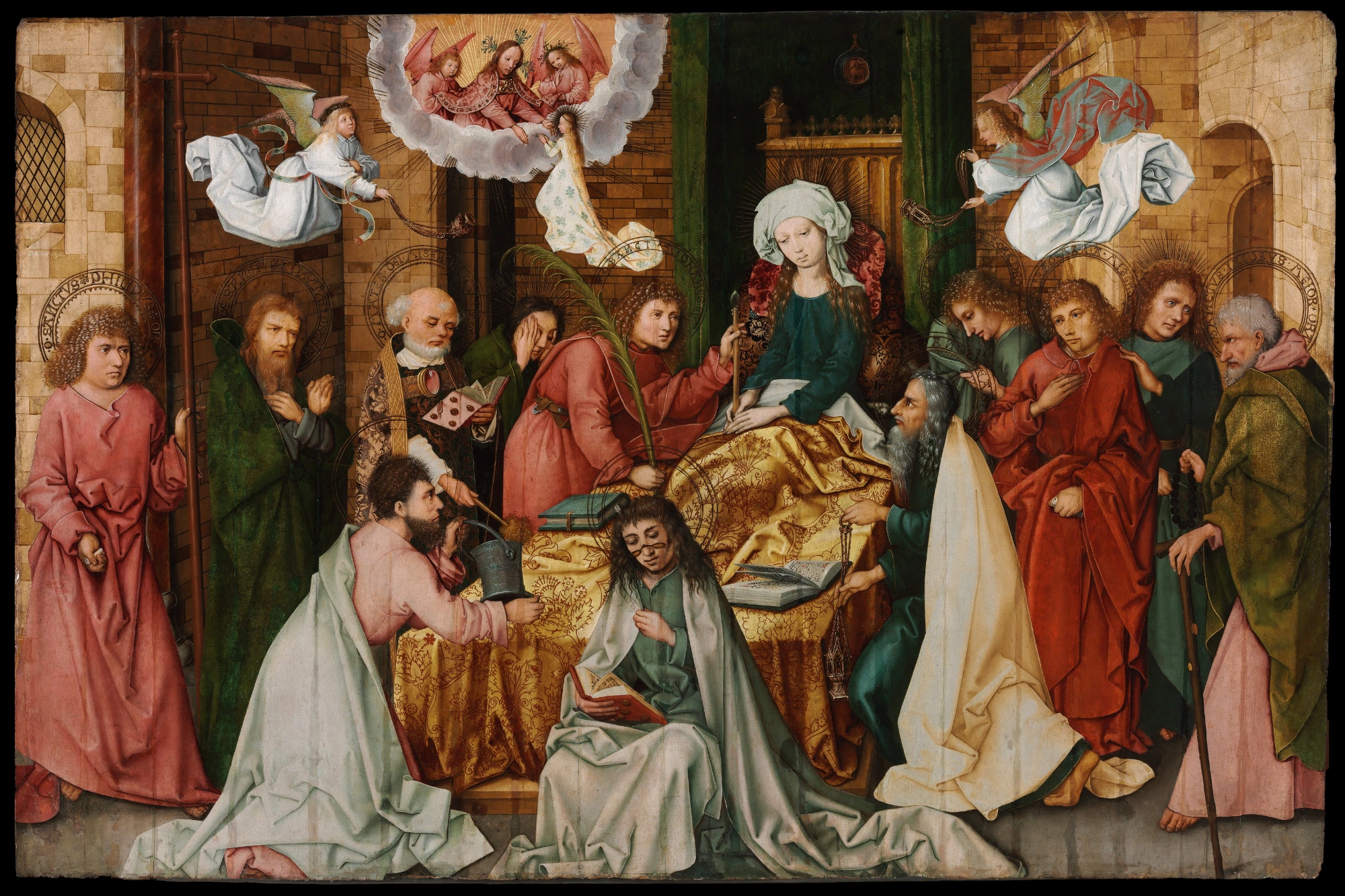 Het Ontslapen van de allerheiligste Maagd Maria door Hans Holbein de Oudere