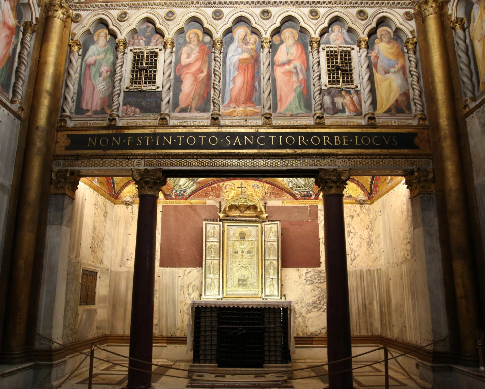 Het Sancta Sanctorum in de Lateraan te Rome