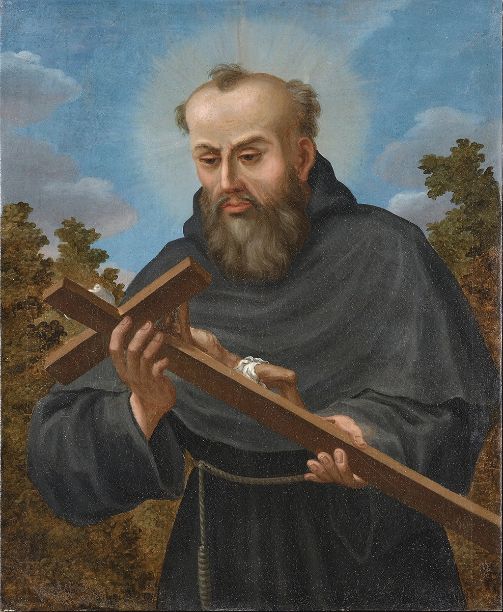 H. Jozef van Cupertino met kruisbeeld